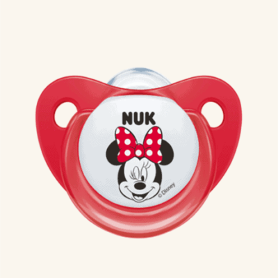 Sucette mickey rouge nuk