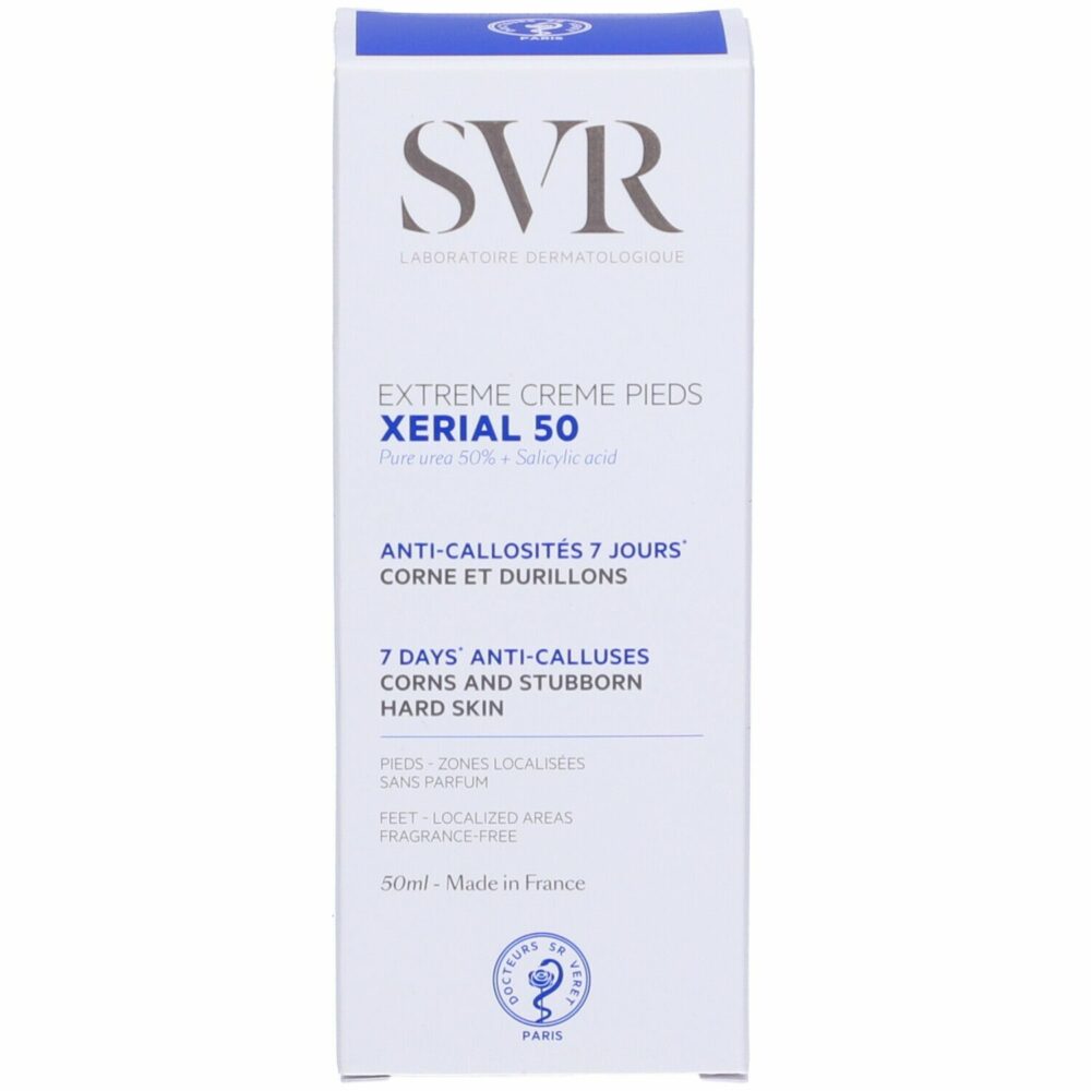 Svr xérial 50 extrême crème pieds 50ml