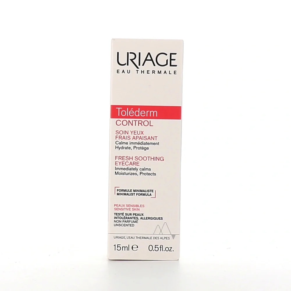 Uriage tolederm control soin yeux frais apaisant 15ml