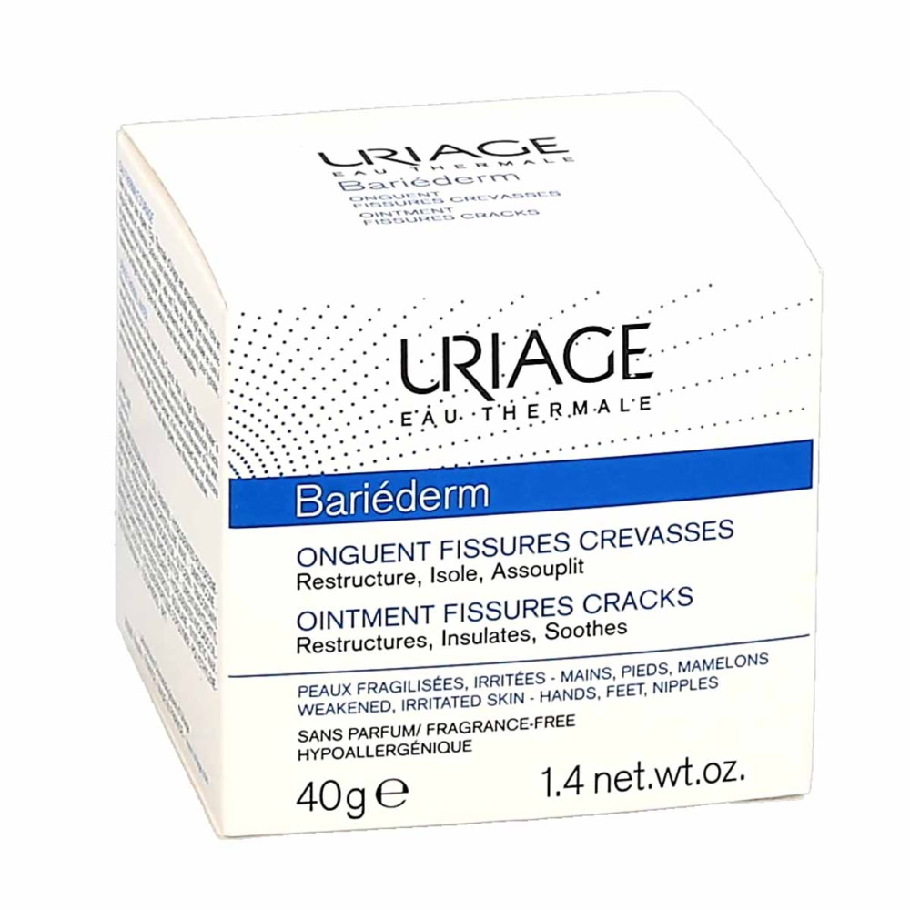 Uriage bariederm cica onguent fissures cervasses 40g