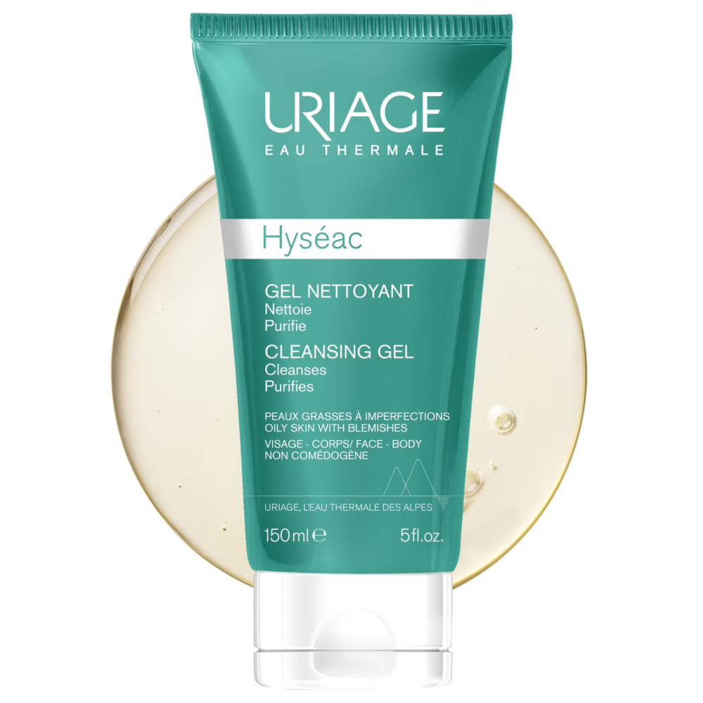 Uriage hyseac gel nettoyant doux 150ml