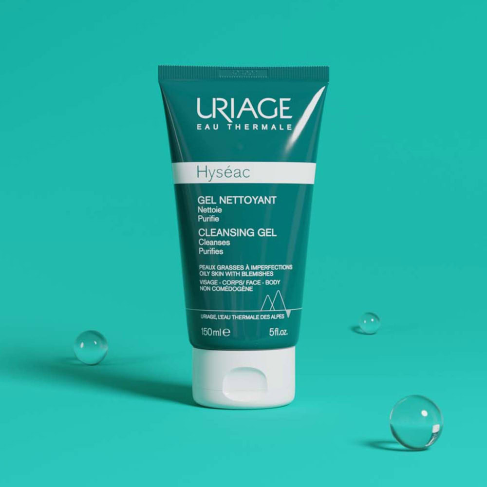 Uriage hyseac gel nettoyant doux 150ml