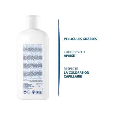 ducray squanorm shampooing pellicules grasses 200ml