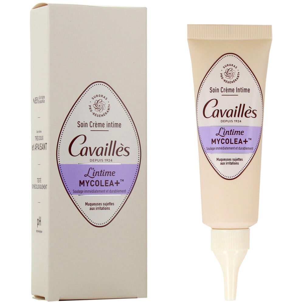 Rogé cavailles creme intime apaisante mycolea+ 24h 50ml