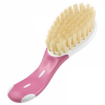 brosse a cheveux super soft rose nuk rose