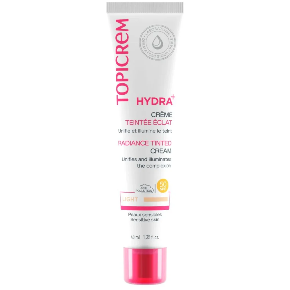 Topicrem hydra+ crème teintée éclat light