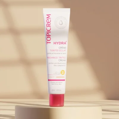 Topicrem hydra+ crème teintée éclat light