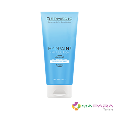 dermedic hydrain3 gel nettoyant 200ml