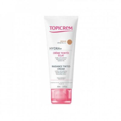 topicrem hydra crème teintée éclat medium spf40 40ml mapara