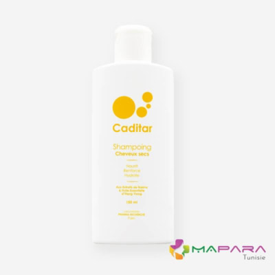 caditar shampoing cheveux secs