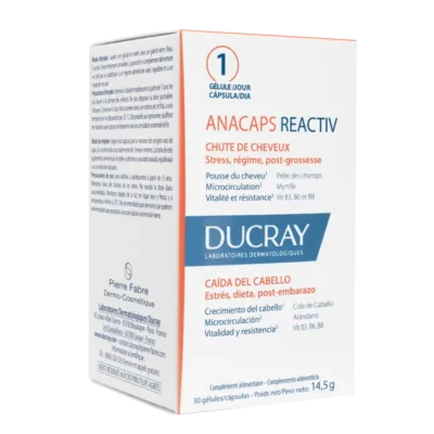 DUCRAY Anacaps Reactiv complément alimentaire 30 capsules