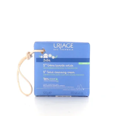 Uriage bébé 1ere crème lavante solide 100g