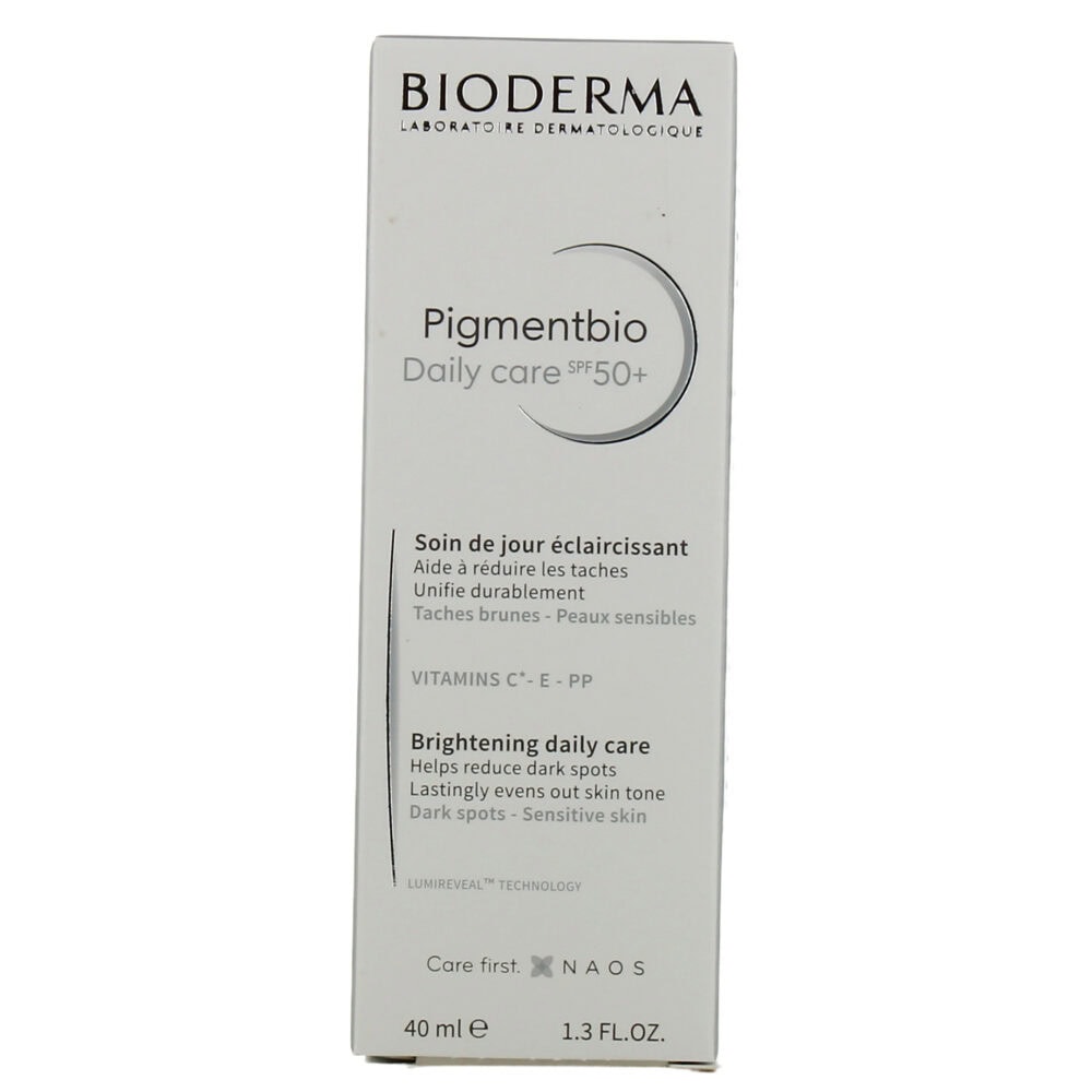 Bioderma pigmentbio daily care soin de jour eclaircissant spf50+ 40ml