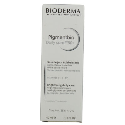 Bioderma pigmentbio daily care soin de jour eclaircissant spf50+ 40ml