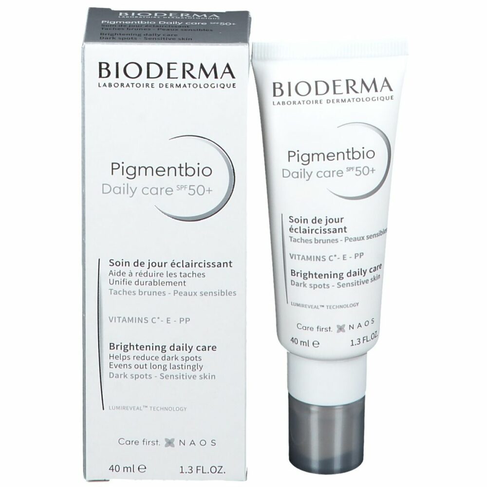 Bioderma pigmentbio daily care soin de jour eclaircissant spf50+ 40ml