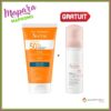 AVENE Ecran Fluide SPF50+ 50ml + Mousse Nettoyante Visage et Yeux 50ml (Gratuit)