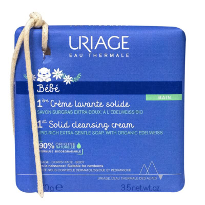 Uriage Bébé 1ere Crème Lavante Solide 100g