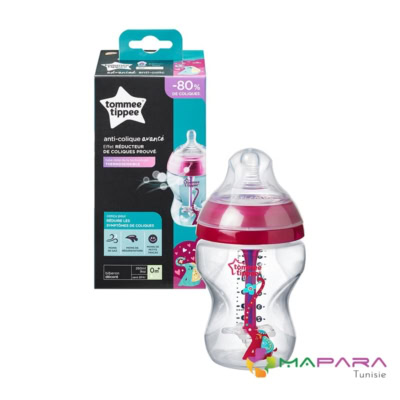 biberon anti colique avance tommee tippee