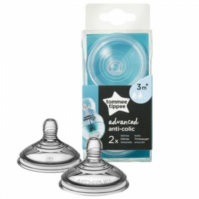 Tommee Tippee Tétine anti-colique avancé débit moyen (x2)