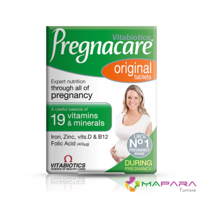 vitabiotics pregnacare original 30 comprimes