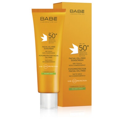 Babé creme solaire oil free spf50+ 50ml