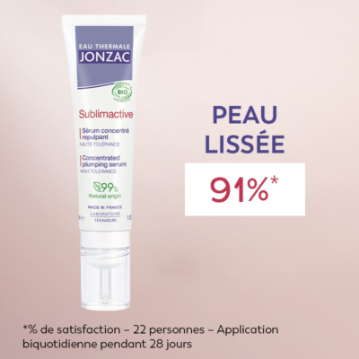 Jonzac sublimactive serum concentre hyaluronique anti age 30ml