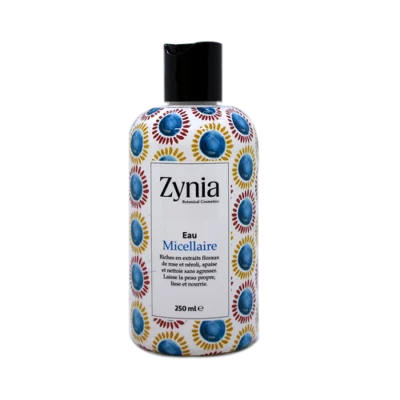 eau micellaire zynia by aseptika 250ml