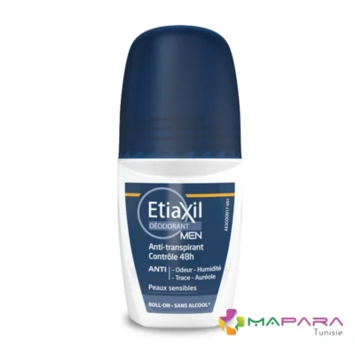 etiaxil deodorant roll on sans aluminium homme 48h 50ml