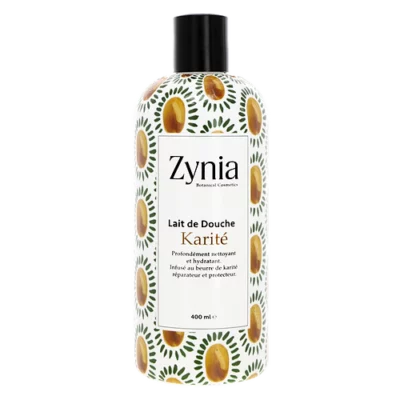 lait de douche amande zynia 400ml