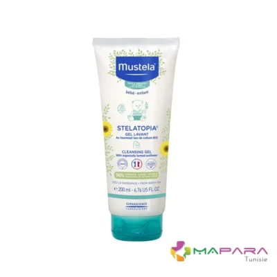 mustela stelatopia gel lavant 200ml