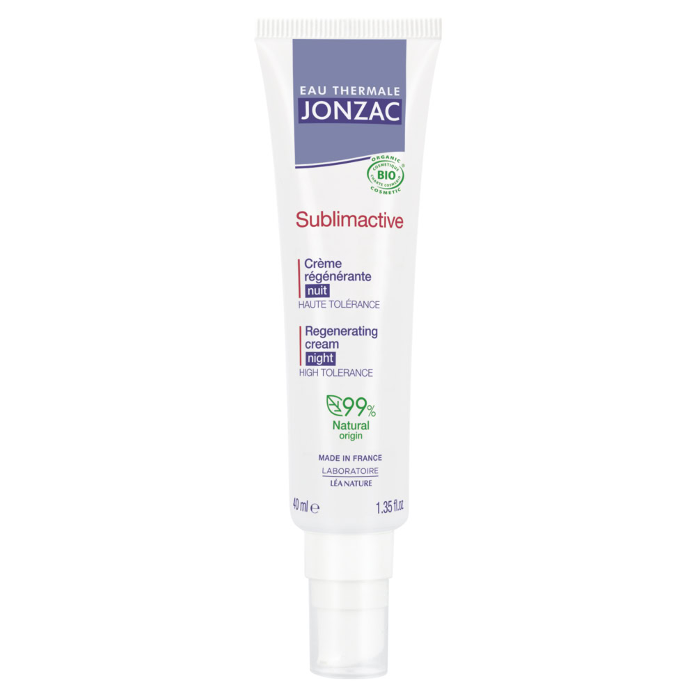 Jonzac sublimactive soin nuit régénérant anti-age cellulaire 40ml