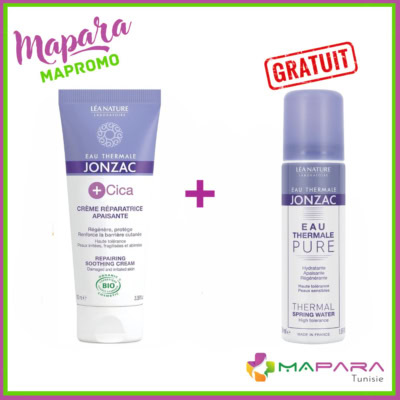 Jonzac cica+ creme reparatrice apaisante 40ml