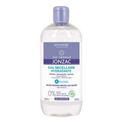 jonzac rehydrate eau micellaire hydratante 500 ml