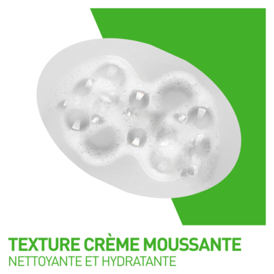 Cerave crème moussante nettoyante hydratante 236ml