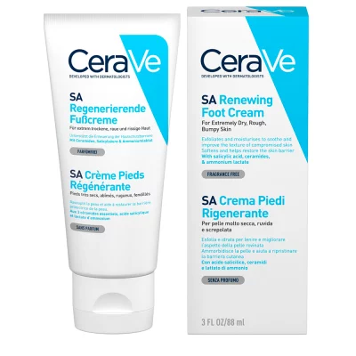 cerave crème pieds régénérante