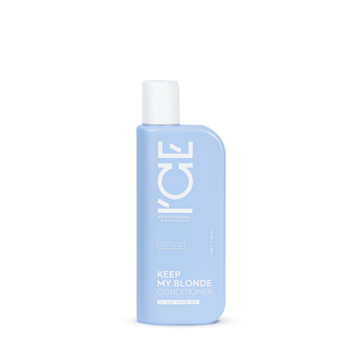 ice professional keep my blonde conditionneur anti yellow 250 ml