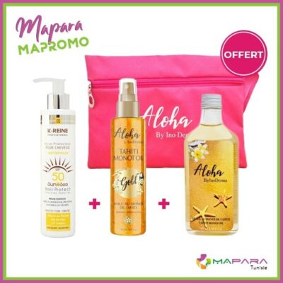 kreine aloha pack solaire rose maparatunisie