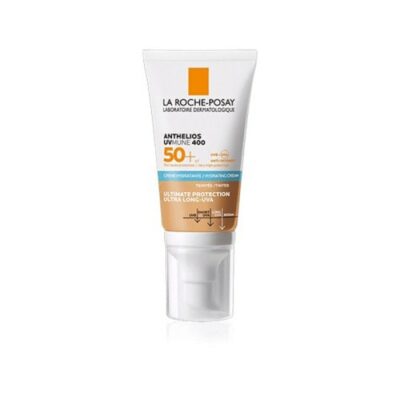 la roche posay anthelios uvmune 400 creme hydratante teinte spf50+ 50ml