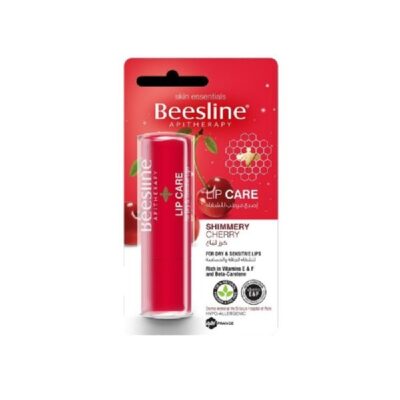 BEESLINE baume à lèvres cire d'abeille cerise 4g