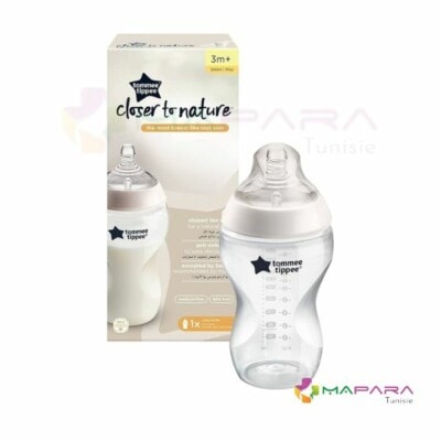 TOMMEE TIPPEE Colser To Nature Biberon 3m+ 340ml - MaparaTunisie