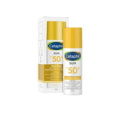 cétaphil sun face fluide spf50+ invisible 50ml