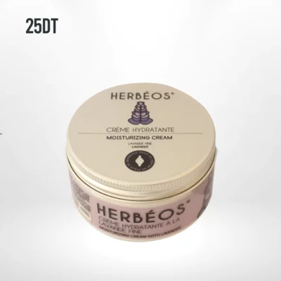 HERBÉOS Crème Hydratante Corps & Mains & Pieds À La Lavande Fine 100 ml