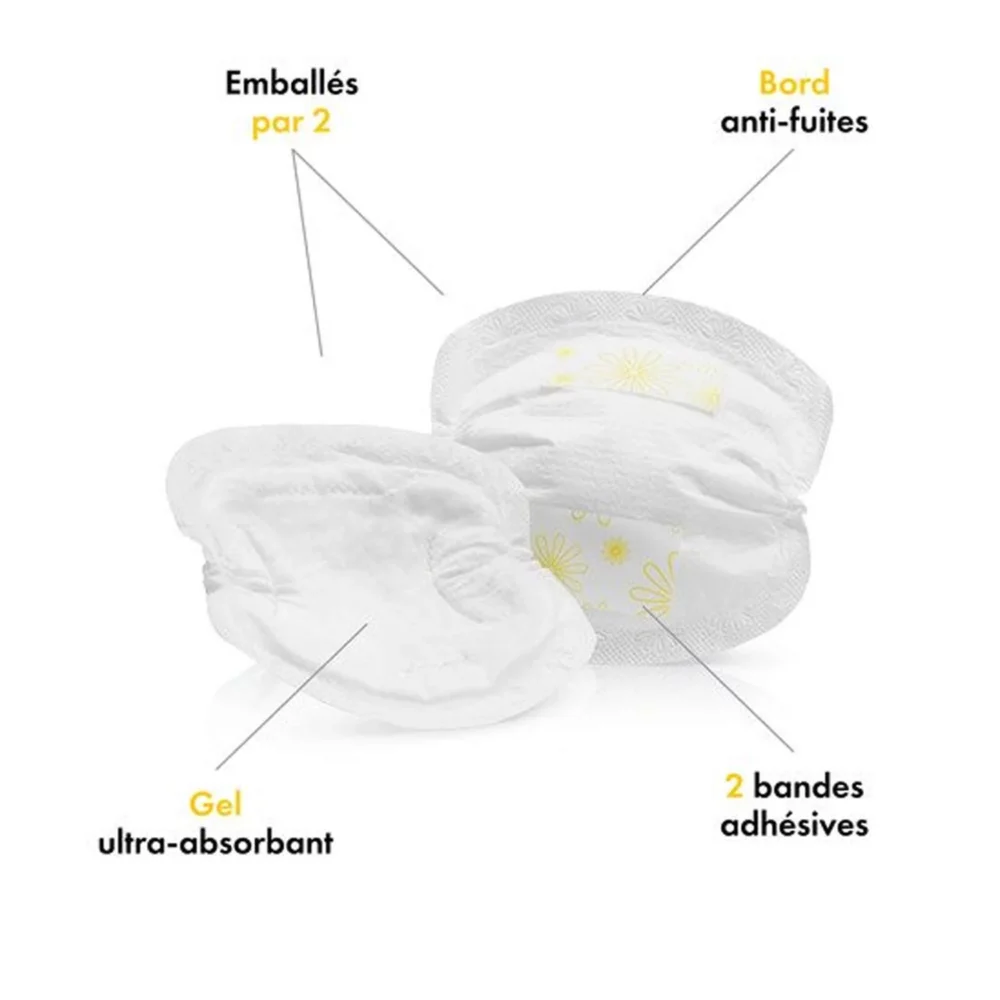 Medela coussinets d'allaitement jetables