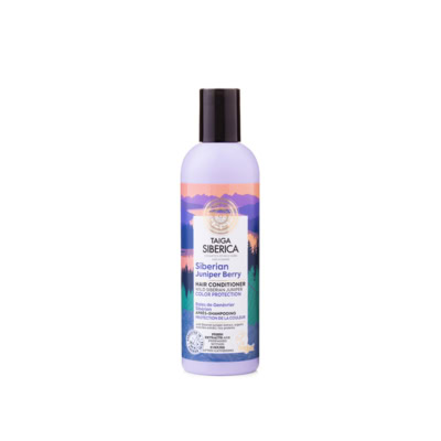 natura siberica après shampooing protection de couleur baies de genévrier de sibérie 270ml