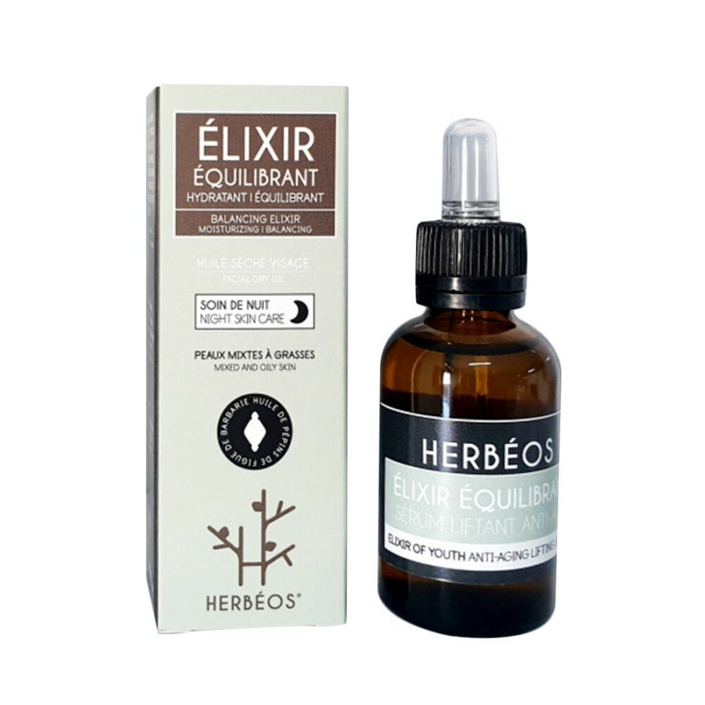 Herbéos sérum equilibrant peaux mixtes à grasses 30 ml