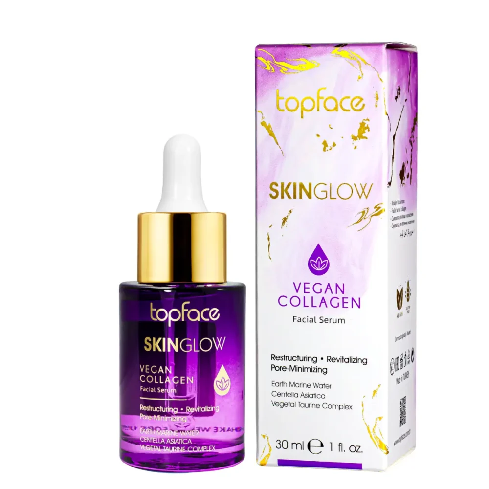 Topface skin glow vegan collagene serum visage 30ml