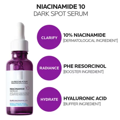 La roche posay pure niacinamide 10 sérum