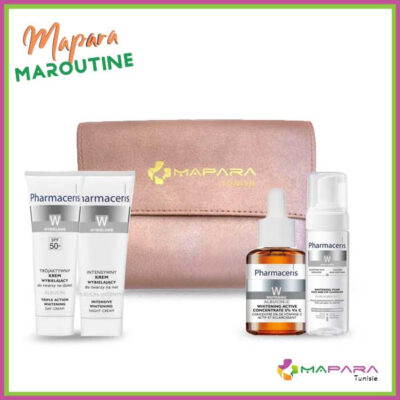 Ma routine eclaircissant pharmaceris maparatunisie