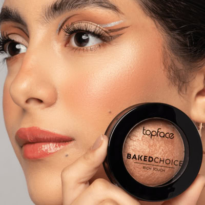 Topface baked choice rich touch blush on dazzling 002