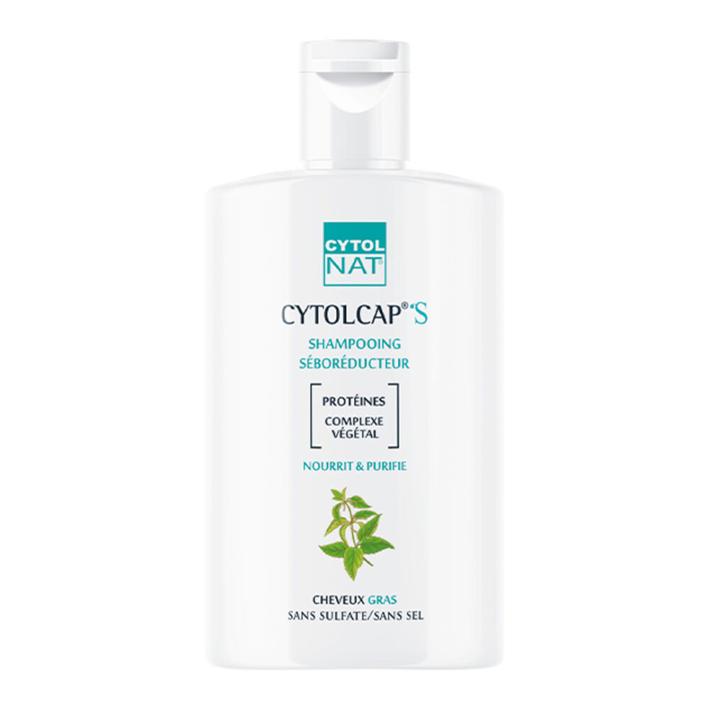 Cytolnat cytolcap s shampooing seboreducteur cheveux gras 200 ml